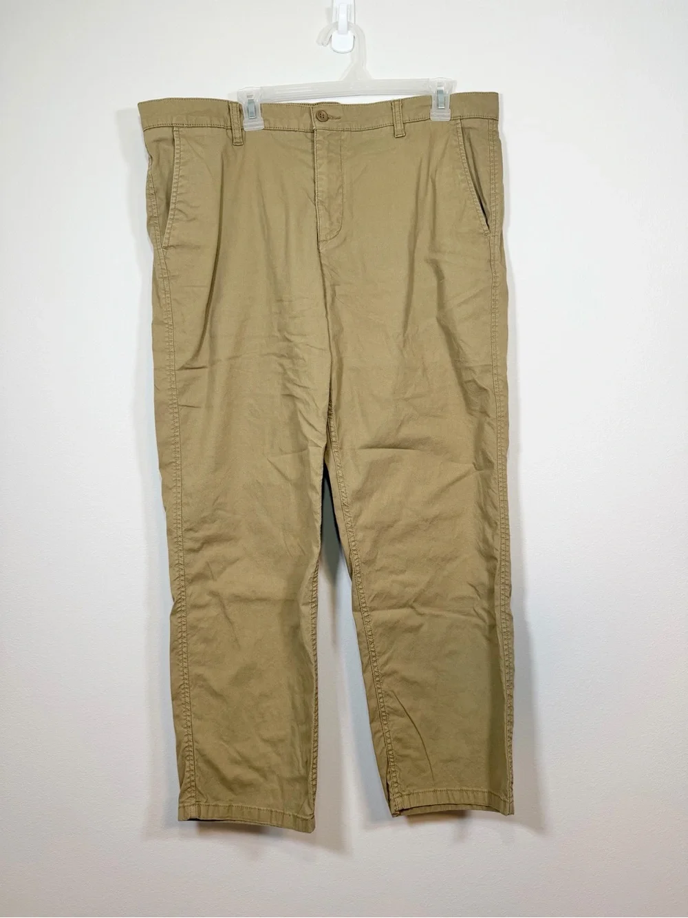 Dockers Pants Chino Professional Business Work Tan Khaki Straight Fit Men 38x30